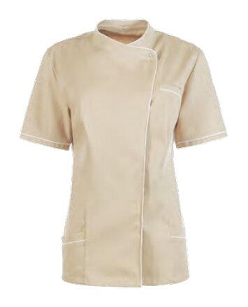 Dámsky kazak NORIKA s vreckami a lemovaním