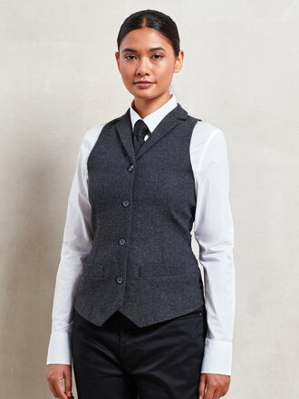 Dámska vesta s prímesou vlny CARMELA