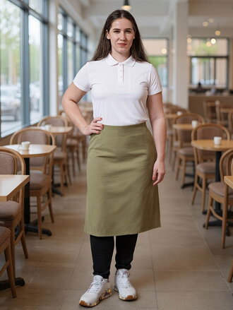 Polovičná zástera SOFIA pod kolená