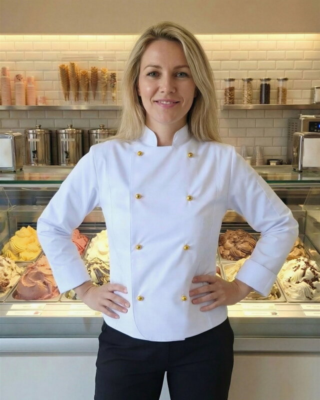 Dámsky rondón GRANITA v krátkom strihu