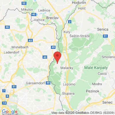 Google map: Továrenská 1070, 900 61 Gajary